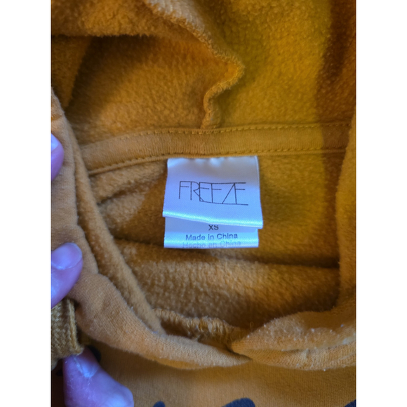 Freeze crop hoodie Sunday mood size XS - Picture 3 of 3